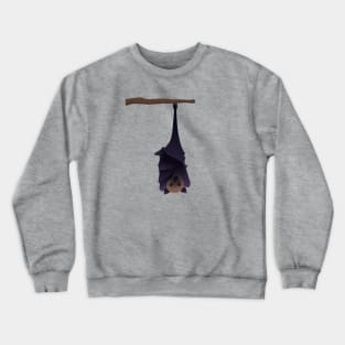 Hanging bat Crewneck Sweatshirt